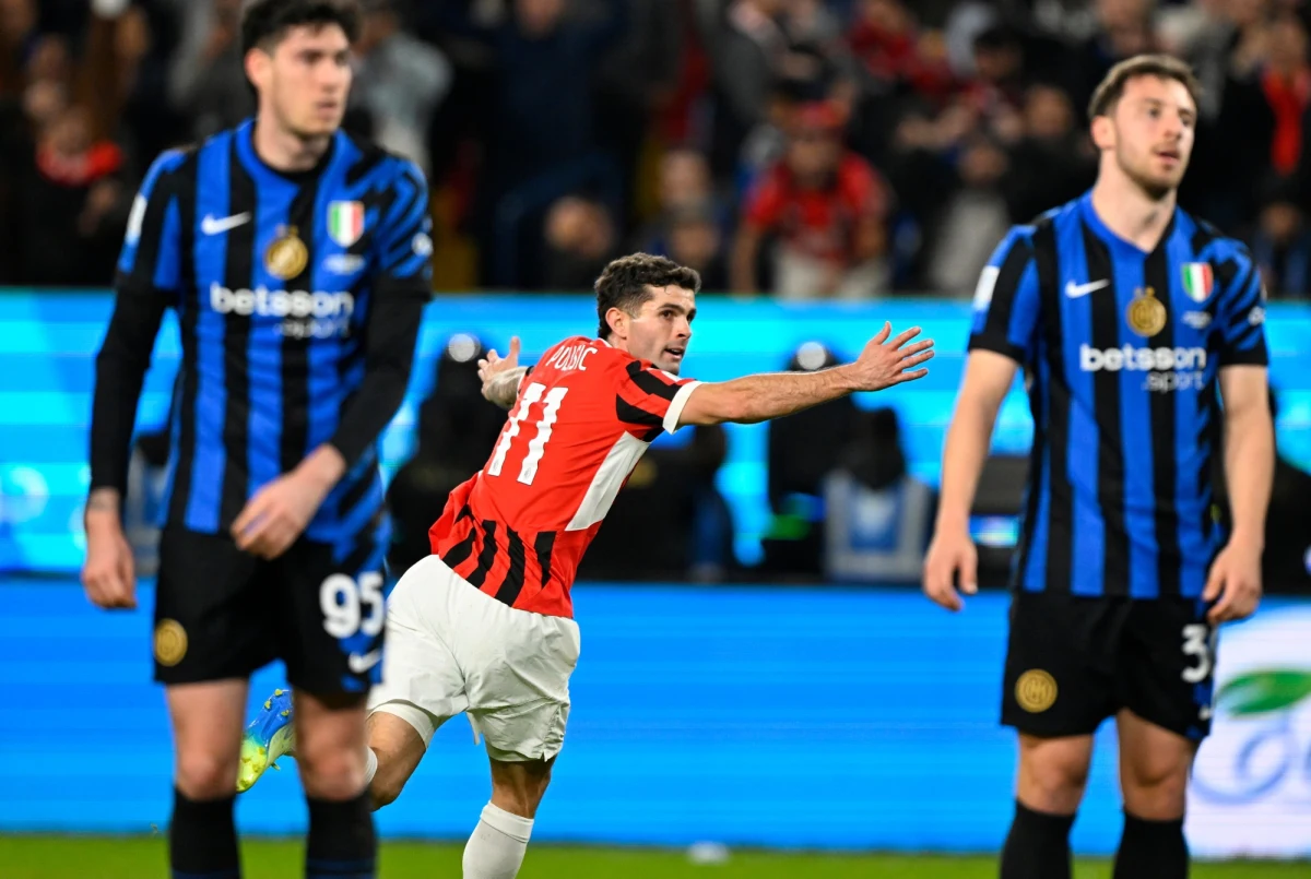 Piłkarze AC Milan zdobyli Superpuchar Włoch. W finale turnieju z udziałem czterech zespołów w saudyjskim Rijadzie wygrali z broniącym trofeum Interem Mediolan 3:2, choć przegrywali już 0:2. Wśród pokonanych od 65. minuty grał Piotr Zieliński.