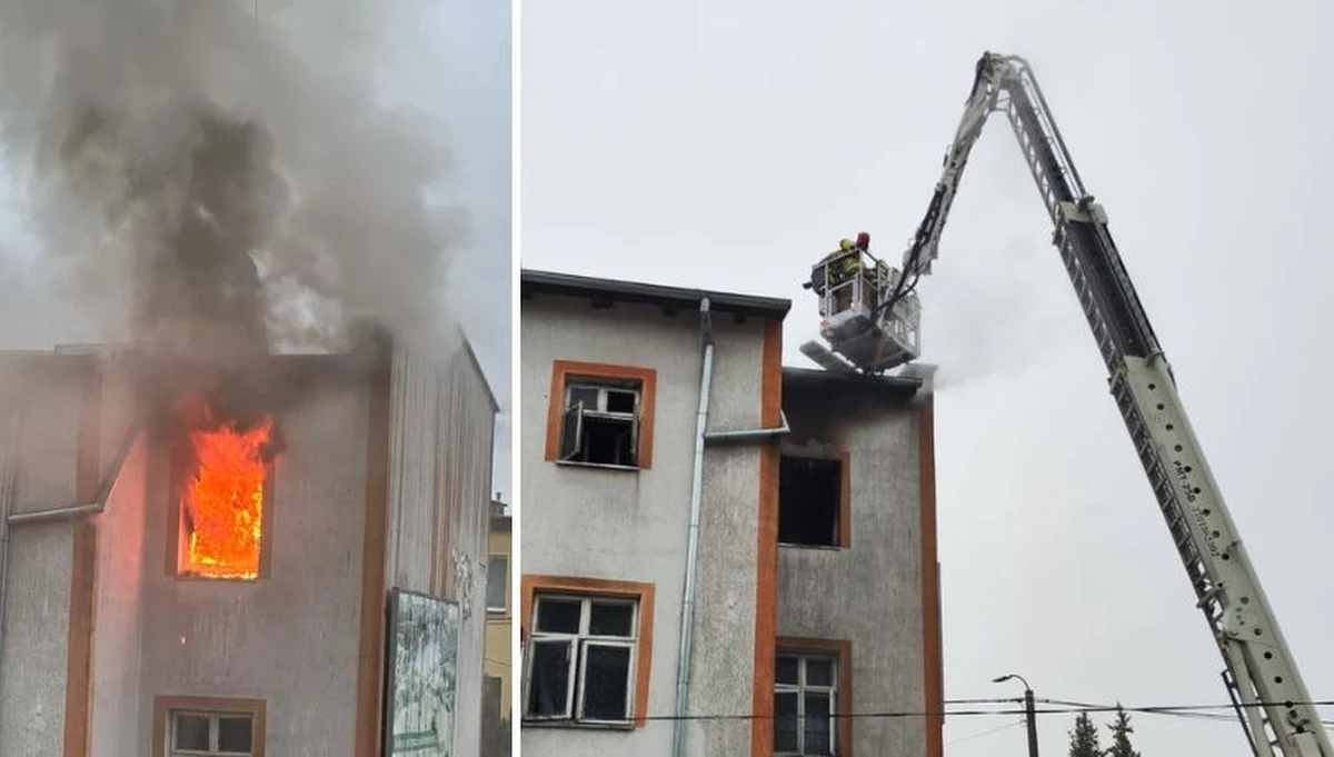Do pożaru w budynku wielorodzinnym doszło we wtorek po godz. 8 w Orzyszu w województwie warmińsko-mazurskim. Prawdopodobną przyczyną może być wybuch gazu. Ewakuowano 18 mieszkańców, jedna osoba trafiła do szpitala.