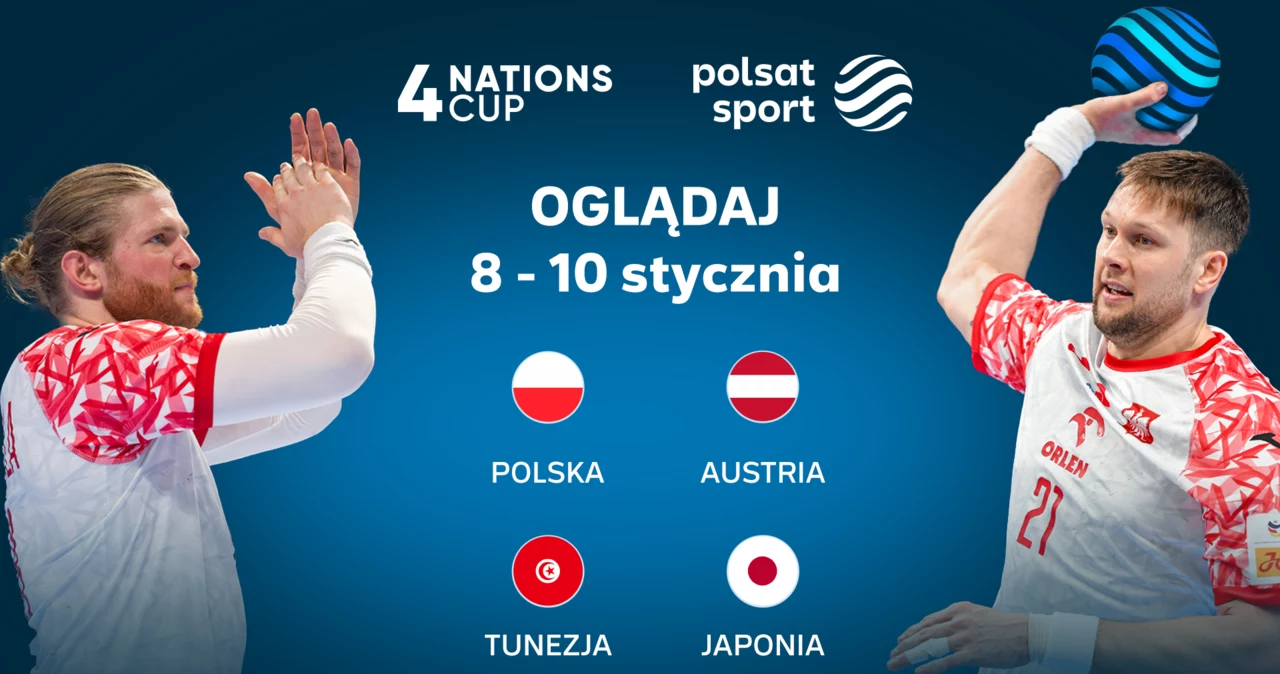 4 Nations Cup piłkarzy ręcznych od środy tylko w kanałach Polsat Sport 