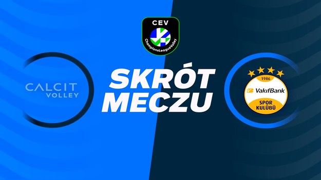 Skrót meczu Calcit Kamnik - Vakifbank Stambuł.