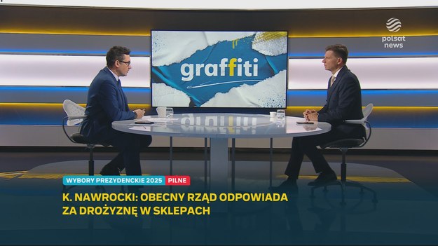 Ryszard Petru odniósł się do słów kandydata na prezydenta Karola Nawrockiego, który w programie "Gość Wydarzeń" mówił w środę wieczorem, że "obecny rząd odpowiada za drożyznę i za zwijanie projektów inwestycyjnych, za nadchodzącą zapaść gospodarczą, która już się pojawia".

- We wszystkich trzech przypadkach mylił się albo kłamał - tak słowa prezesa IPN ocenił w programie "Graffiti" poseł Polski 2050.