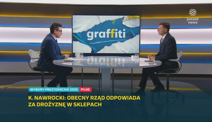 Petru w "Graffiti" o Nawrockim: Mylił się albo kłamał