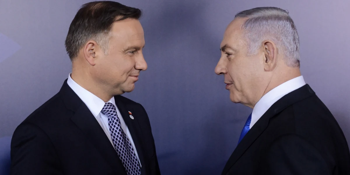 Prezydent Andrzej Duda zwrócił się do polskiego rządu o zapewnienie ochrony przed aresztowaniem premierowi Izraela Benjaminowi Netanjahu, jeśli weźmie on udział w obchodach 80. rocznicy wyzwolenia obozu Auschwitz - poinformowała agencja Bloomberg, na którą powołał się portal Times of Israel. Informację tę potwierdziła w studiu PAP szefowa Kancelarii Prezydenta Małgorzata Paprocka. 