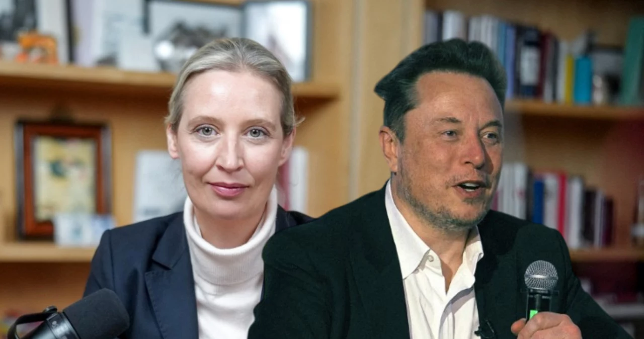 Elon Musk przeprowadził rozmowę z Alice Weidel. Miliarder udzielił poparcia AfD