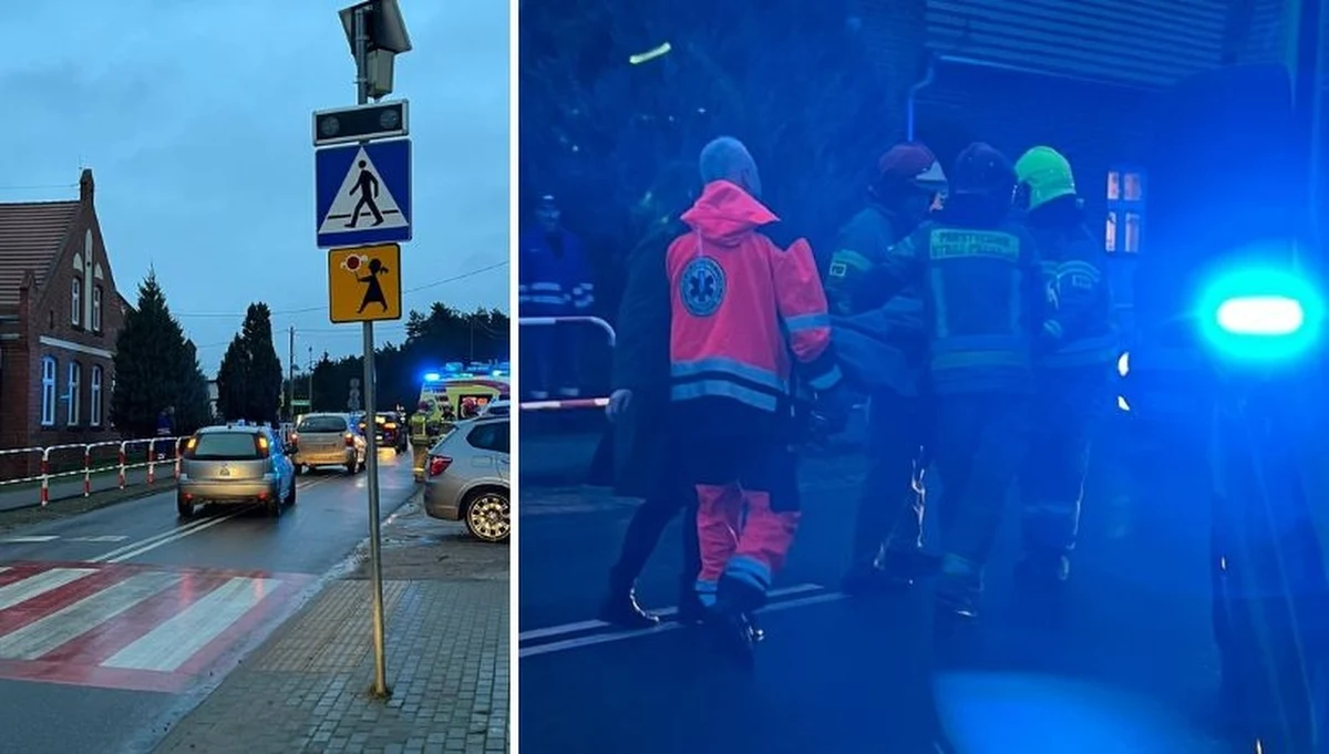 Do szpitala trafił 6-letni chłopiec, który został potrącony przez samochód na przejściu dla pieszych w piątek rano w miejscowości Piaski niedaleko Grudziądza w Kujawsko-Pomorskiem. W dziecko wjechał 20-latek. Chciał ominąć auto, które zatrzymało się, by przepuścić pieszych przez pasy.