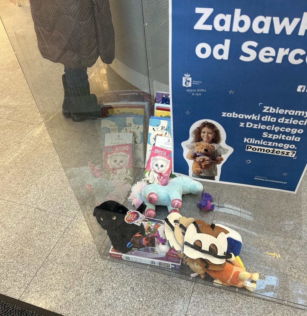 "Zabawka od serca". Pod tym hasłem w Warszawie ruszyła zbiórka zabawek i gier dla małych pacjentów oddziałów hematologicznego i onkologicznego Dziecięcego Szpitala Klinicznego im. Józefa Polikarpa Brudzińskiego. Warunek jest jeden - zabawki muszą być nowe, bo trafią do dzieci z osłabioną odpornością.