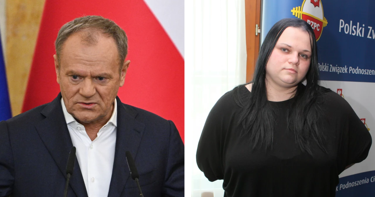 Donald Tusk i Agata Wróbel (zdj. archiwalne)