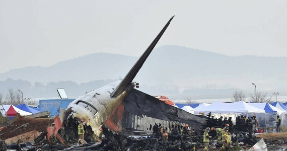 Czarne skrzynki w samolocie linii Jeju Air, który rozbił się pod koniec grudnia w Korei Południowej, przestały rejestrować dane na cztery minuty przed katastrofą - podało tamtejsze ministerstwo transportu. 7 stycznia poinformowano, że w jednym z silników znaleziono ptasie pióra.