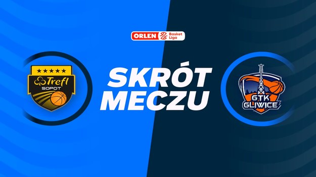 Skrót meczu Trefl Sopot - Tauron GTK Gliwice.