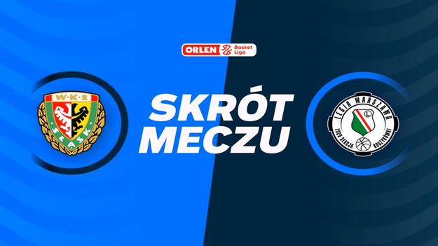 Skrót meczu Śląsk Wrocław - Legia Warszawa.