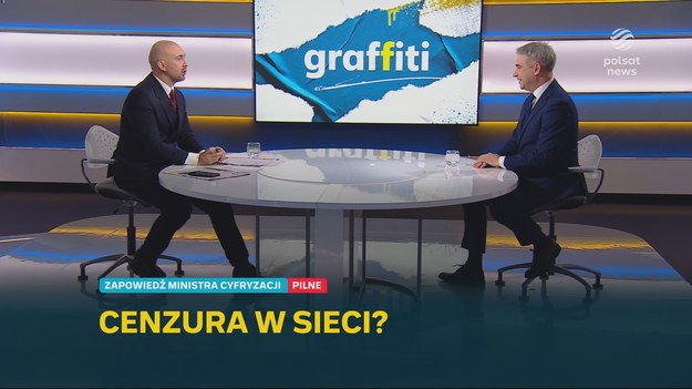 - Nie chodzi o to, by blokować całą platformę, mówiąc, że ktoś na tej platformie coś napisał. Ale trzeba wskazywać treści, jeśli ktoś komuś grozi śmierci, albo piszę nieprawdę o czyjejś śmierci (...) to państwo musi reagować. O tym, żeby zamykać X w Polsce, nikt nie myśli - zadeklarował Krzysztof Gawkowski pytany o prace ministerstwa cyfryzacji mające na celu regulację wielkich platform społecznościowych.