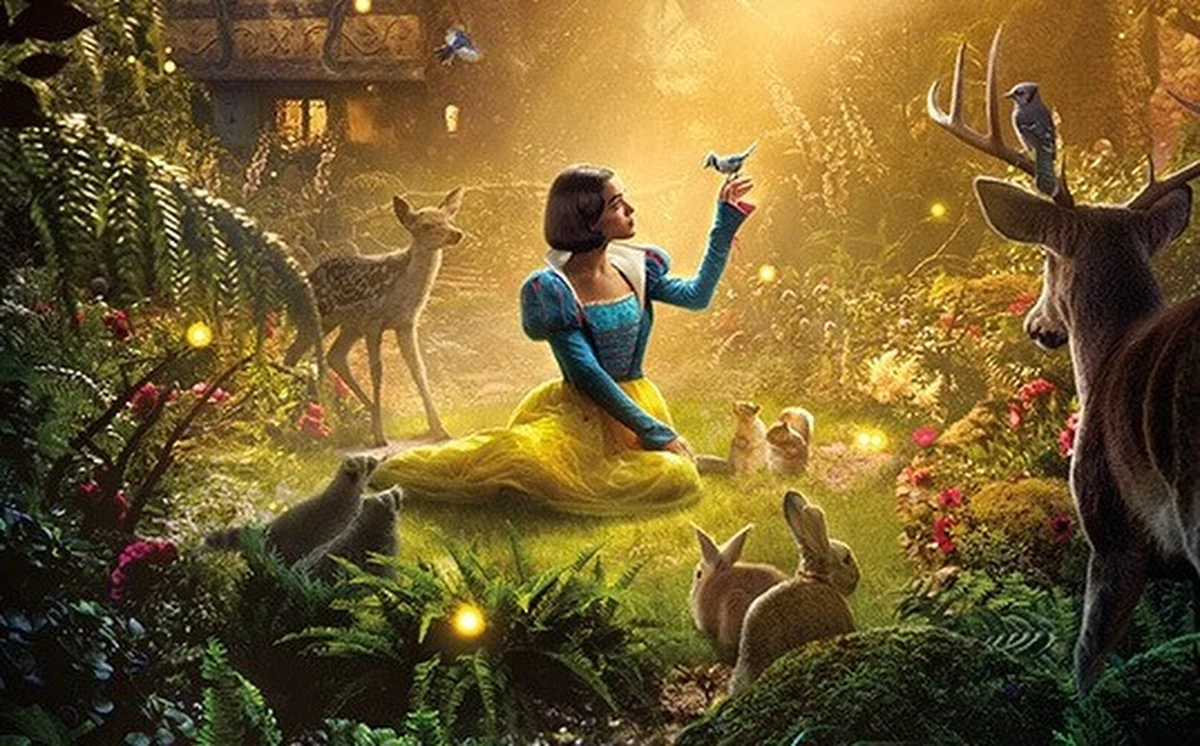 "USA Today" opublikował nowe zdjęcia z planu aktorskiej wersji "Śnieżki". Śnieżkę gra  Rachel Zegler, a Złą Królową Gal Gadot. Film trafi do kin 21 marca. 