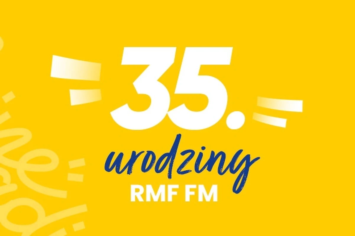 To już 35. urodziny RMF FM. Dokładnie 15 stycznia 1990 roku, o godzinie 12:00, nasze radio rozbrzmiało w eterze po raz pierwszy. Przez wszystkie te lata byliście z nami Wy, Słuchacze RMF FM. Chcemy Wam podziękować, dlatego przygotowaliśmy szereg niespodzianek. Świętujcie razem z nami!