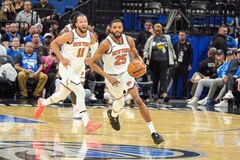 Koszykówka mężczyzn: NBA - mecz: New York Knicks - Minnesota Timberwolves