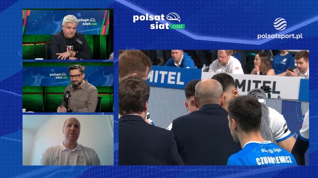 Dominik Kwapisiewicz był gościem programu Polsat SiatCast. Trener Ślepska Malow Suwałki wypowiedział się m.in. na temat dyspozycji swojej drużyny w obecnym sezonie PlusLigi. 