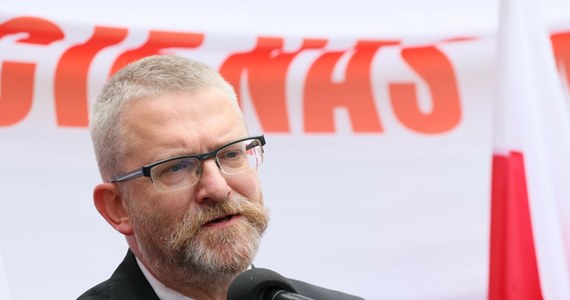 Grzegorz Braun ogłosił swoją kandydaturę w wyborach prezydenckich 2025 z Bożą pomocą [Źródło: RMF24]