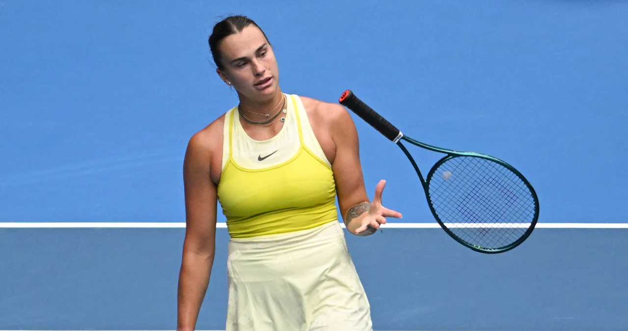 Aryna Sabalenka rywalizowała z Clarą Tauson w trzeciej rundzie Australian Open 2025