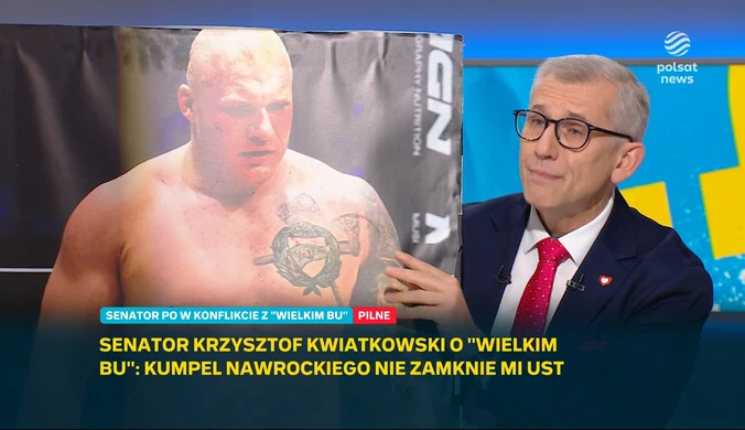 Kwiatkowski w "Graffiti" ze zdjęciem Masiaka. Zwrócił się do Nawrockiego