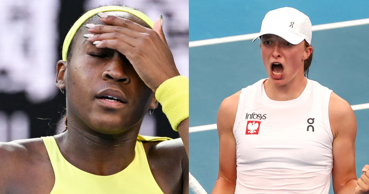 Coco Gauff i Iga Świątek