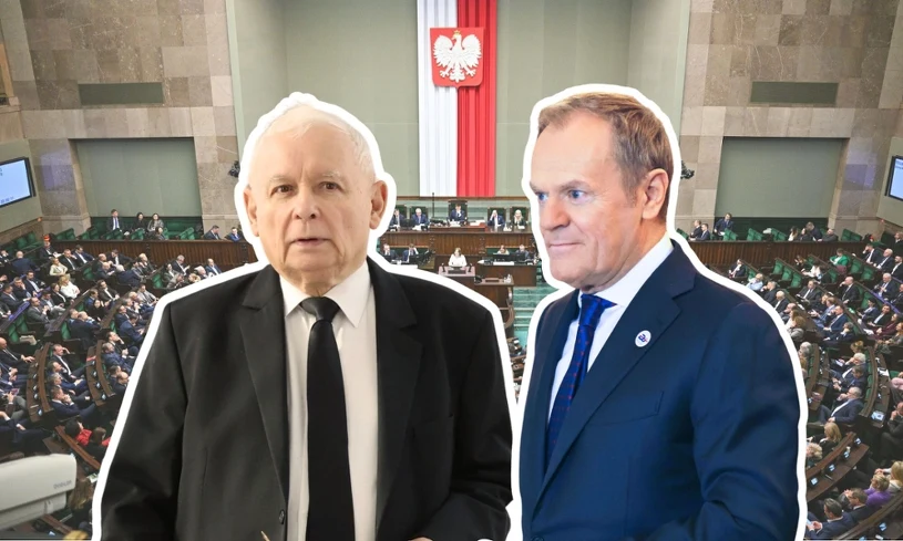 Najnowszy sondaż partyjny. KO i PiS mają jeden problem