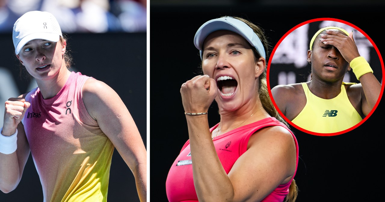 Collins uderzyła w Świątek, do akcji wkroczyła Coco Gauff. Wypaliła bez wahania
