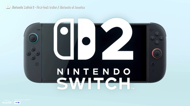 Nintendo zapowiedziało nową konsolę Switch 2 i pokazało jej wygląd zewnętrzny.