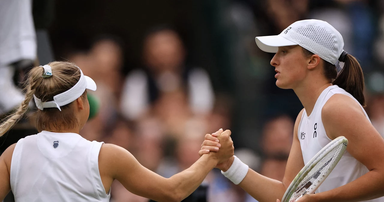 Julia Putincewa pokonała Igę Świątek w trzeciej rundzie ubiegłorocznego Wimbledonu