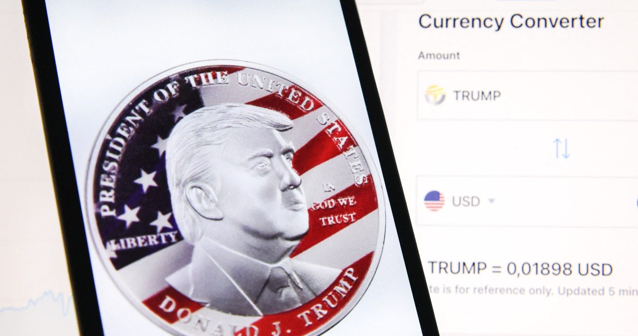 Życzliwość Donalda Trumpa mierzona w kryptowalutach. Prezydent USA zarobił już prawie 3 mld dolarów