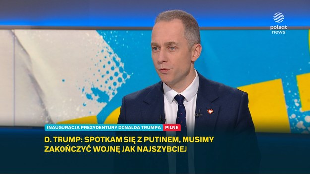 - Jeżeli jakieś ruchy Donalda Trumpa będą skierowane przeciwko polskim obywatelom, to oczywiście będziemy reagować - zapowiedział wiceszef MON Cezary Tomczyk w "Graffiti" dopytywany o zaostrzenie polityki migracyjnej przez nowego prezydenta USA. - To byłby oczywiście skandal i powiedzmy to jasno - nikt w Polsce by tego nie akceptował - dodał.
