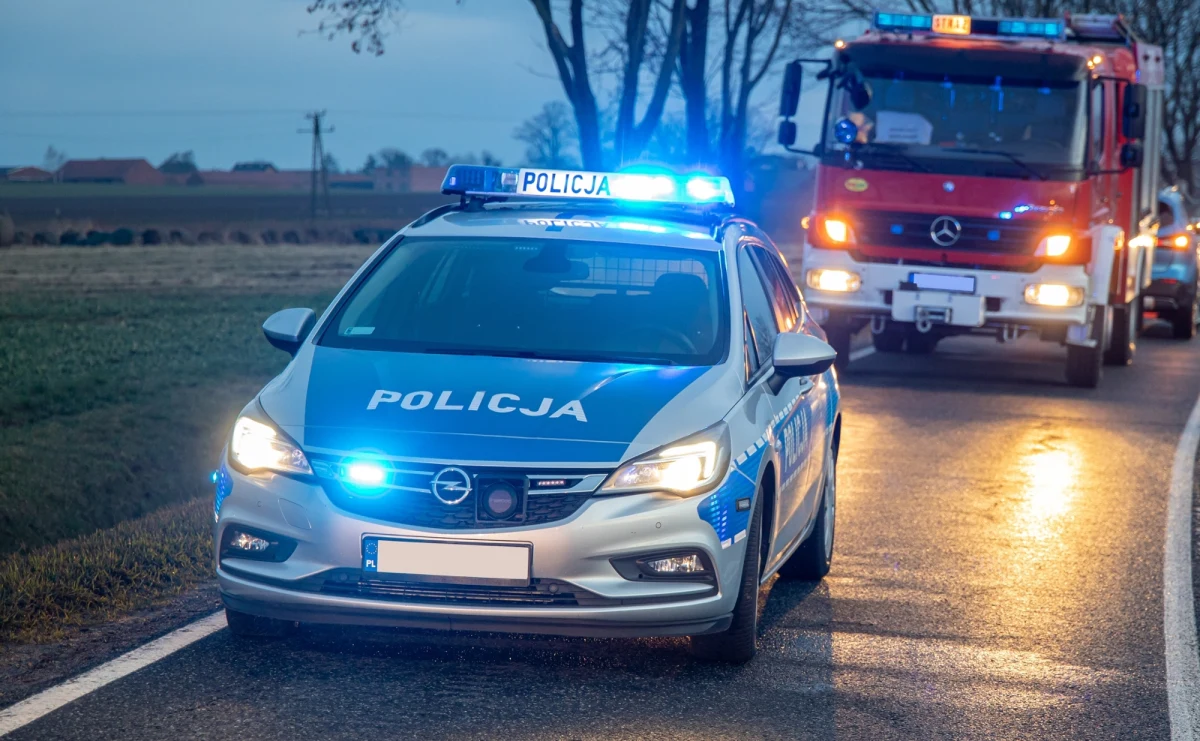 ​Na drodze krajowej nr 74 w lubelskich Werbkowicach doszło do zderzenia samochodu osobowego z ciężarówką, w której było siedmiu żołnierzu. Niestety, w wypadku zginął kierowca osobówki.