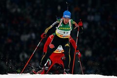 Biathlon: Zimowa Uniwersjada - Turyn 2025 - bieg ze startu wspólnego mężczyzn