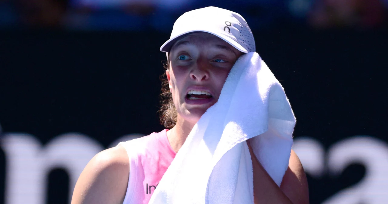 Iga Świątek na kortach Australian Open