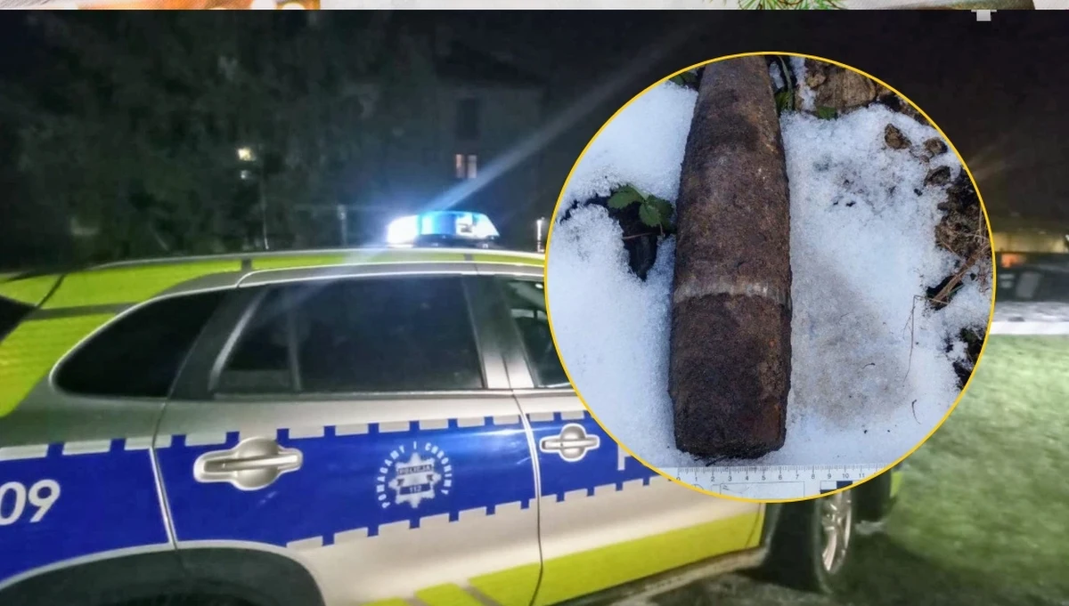 18 osób zostało ewakuowanych z mieszkań przy ul. Bogusławskiego w Chełmie Śląskim. Powodem tej sytuacji jest zachowanie jednego z mieszkańców, który przyniósł do domu znaleziony w lesie pocisk artyleryjski. 