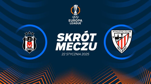 Skrót meczu Besiktas JK - Athletic Bilbao.

Pełne mecze Ligi Europy obejrzeć można w kanałach sportowych Polsatu.