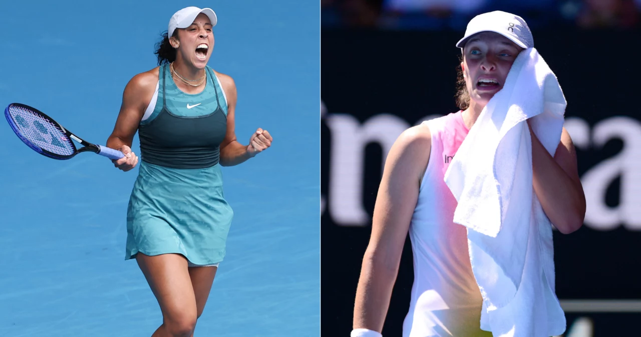 Madison Keys i Iga Świątek
