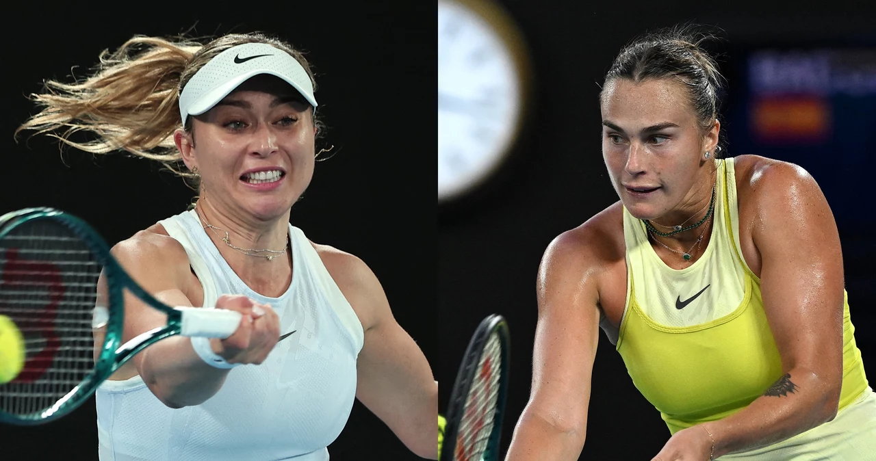 Paula Badosa i Aryna Sabalenka rywalizowały o finał Australian Open 2025