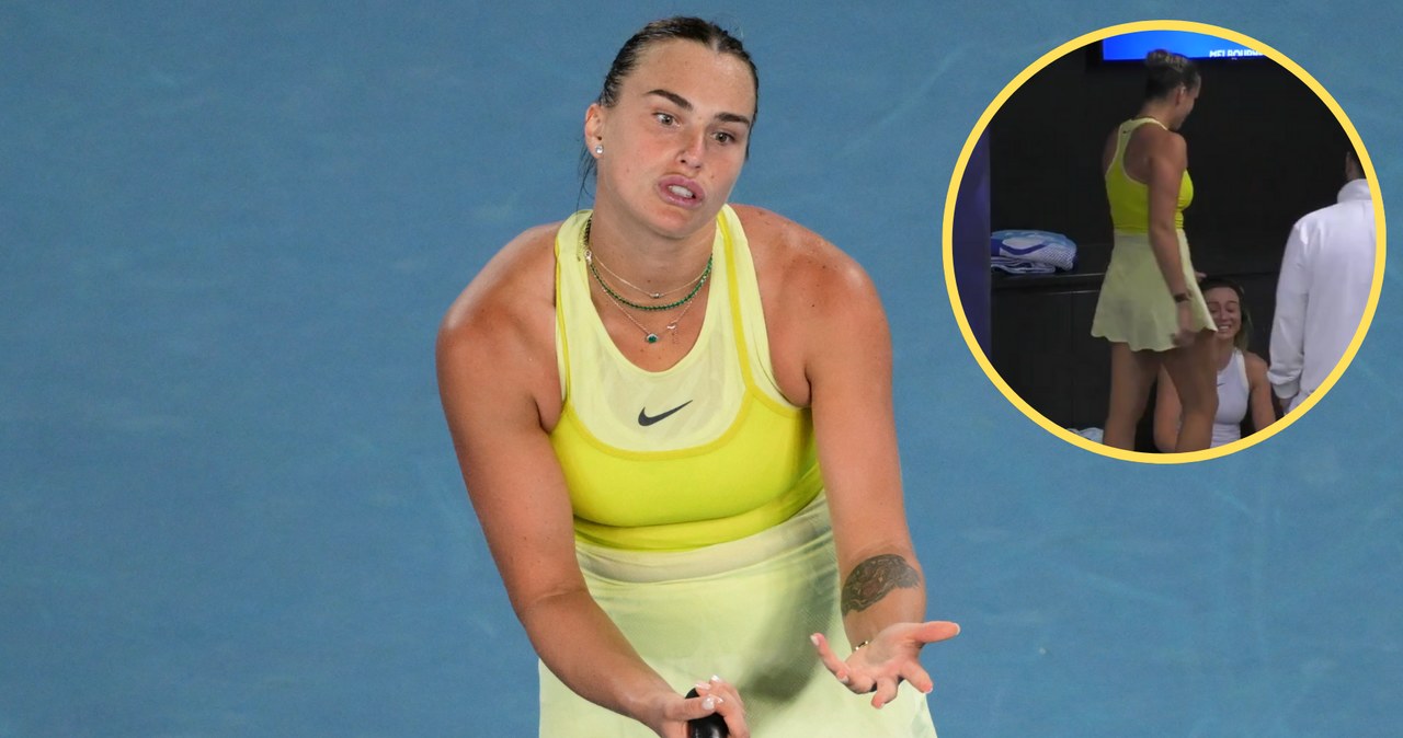 Aryna Sabalenka przyłapana, nagrali ją tuż po zejściu z kortu. Wcześniej z tego żartowała