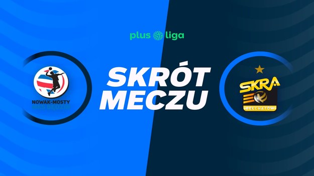 Skrót meczu Nowak-Mosty MKS Będzin - PGE GiEK Skra Bełchatów.