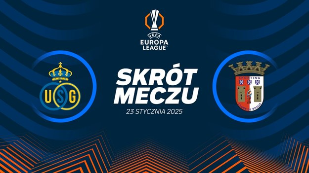 Skrót meczu Union Saint-Gilloise - Sporting Braga.

Pełne mecze Ligi Europy obejrzeć można w kanałach sportowych Polsatu. 
