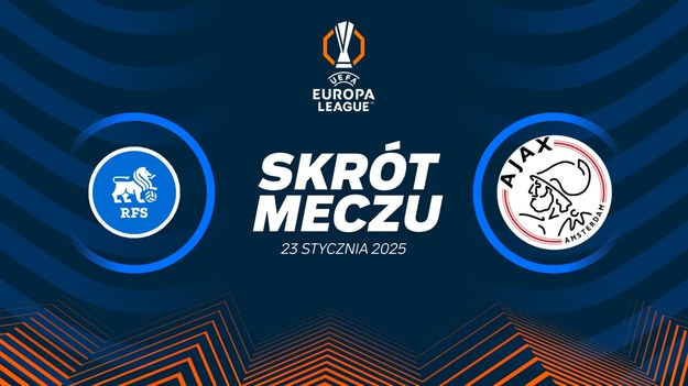 Skrót meczu RFS Ryga - Ajax Amsterdam.

Pełne mecze Ligi Europy obejrzeć można w kanałach sportowych Polsatu. 
