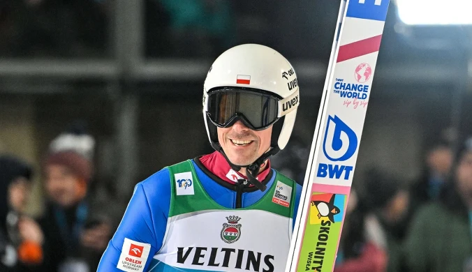 Koszmarne warunki przy próbie Piotra Żyły. Polak nie miał żadnych szans