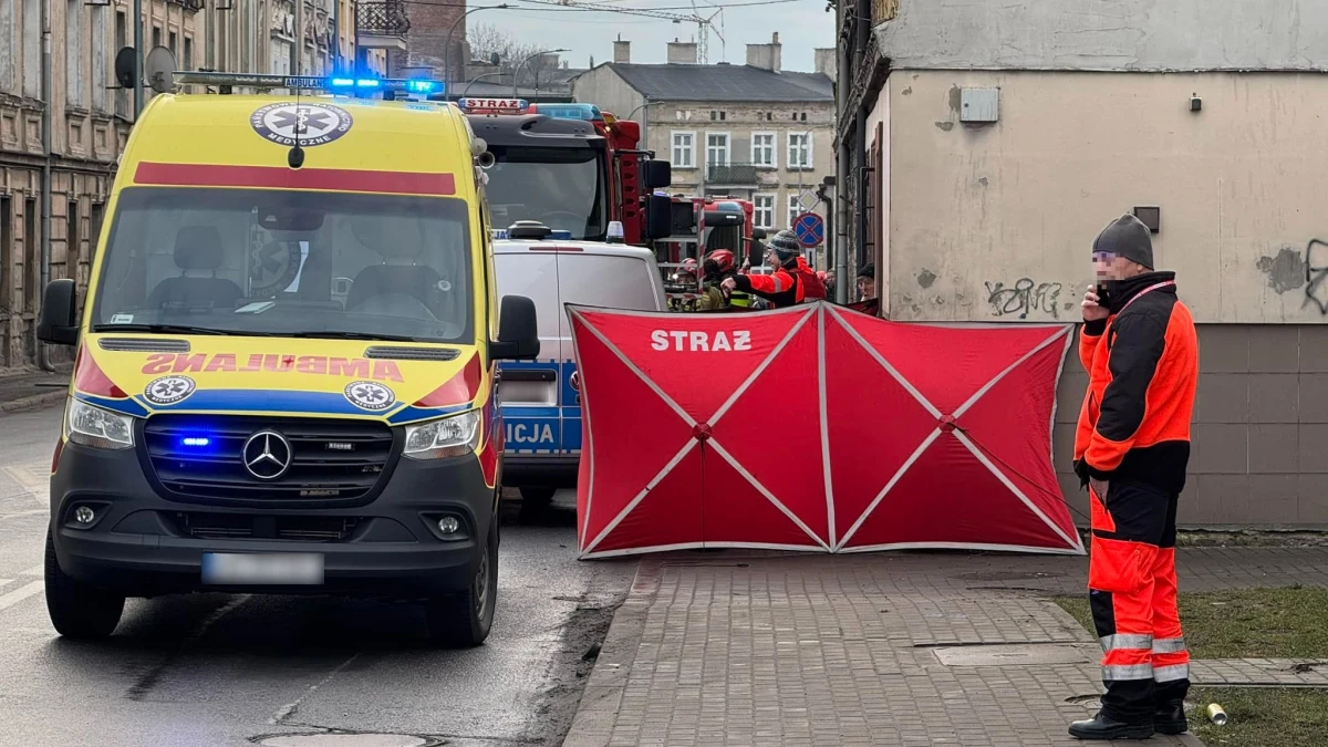 W Kaliszu doszło do tragicznego w skutkach pożaru mieszkania. Nie żyje mężczyzna w wieku ok. 60 lat.