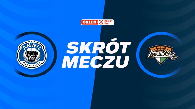 Skrót meczu Anwil Włocławek - Enea Stelmet Zastal Zielona Góra.