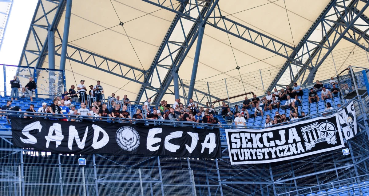 Grupa pseudokibiców wtargnęła na stadion w trakcie meczu sparingowego Sandecji z Resovią w Nowym Sączu (woj. małopolskie). Właśnie wtedy miało dojść do pobicia wiceprezesa Sandecji, Miłosza Jańczyka. Zdarzenie potwierdziła RMF FM policja. Klub wydał oświadczenie w tej sprawie.
