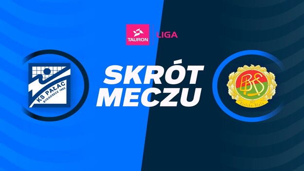 Skrót meczu Metalkas Pałac Bydgoszcz - BKS Bostik ZGO Bielsko-Biała.