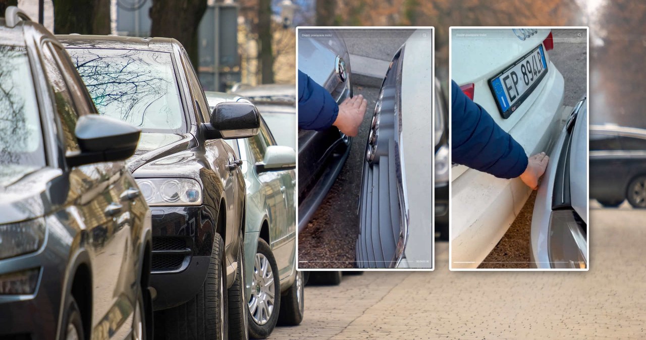 Zastawili mu samochód. Tiktokowy patent na wyjazd z ciasnej koperty