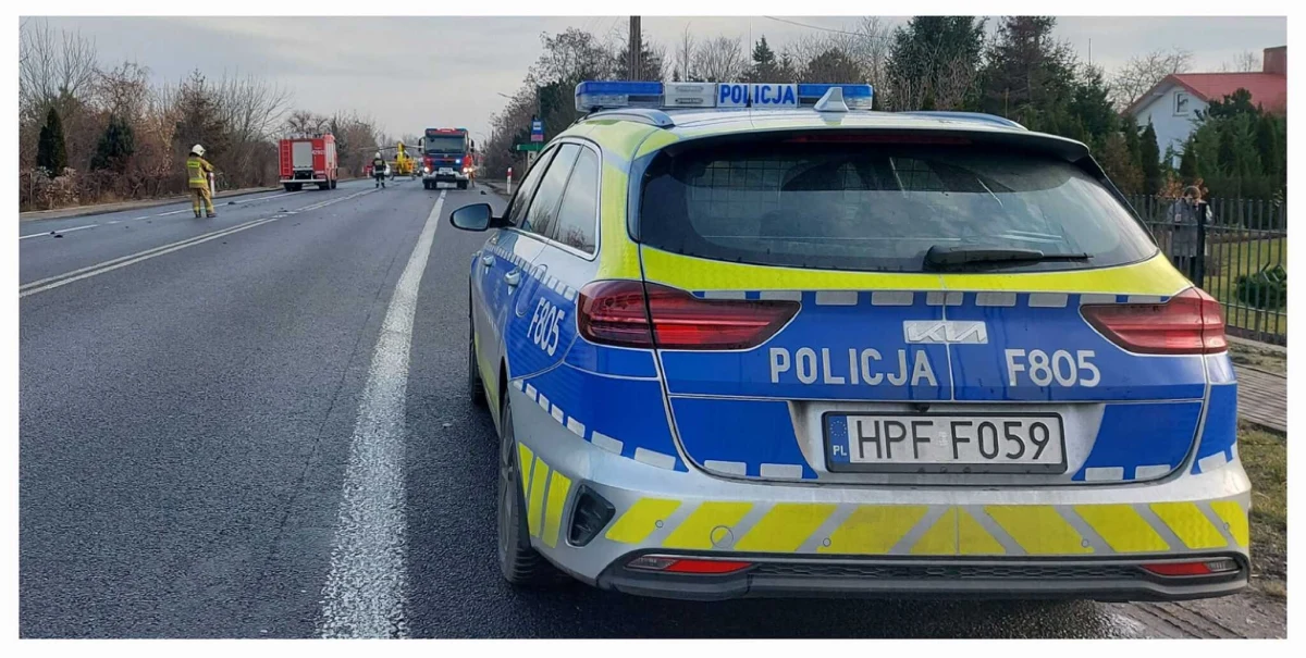 Siedem osób zostało rannych w wypadku busa w Adamowicach koło Kutna w Łódzkiem. Wśród poszkodowanych jest kobieta w ciąży.
