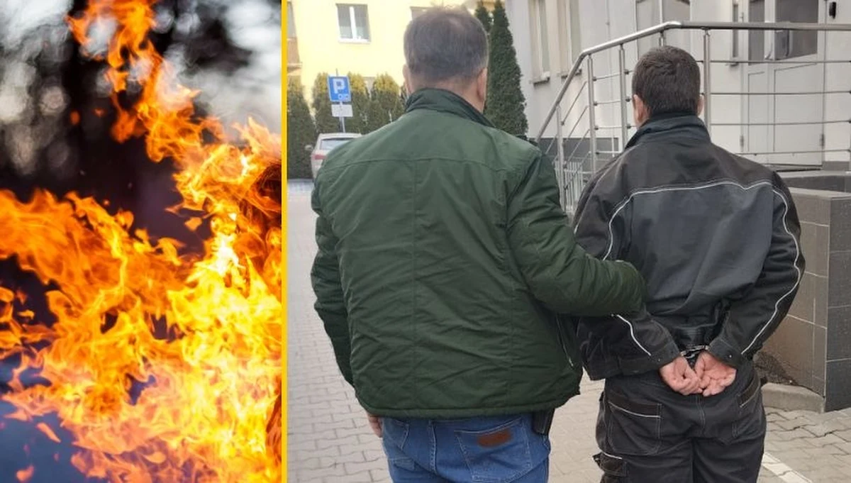Do 5 lat więzienia grozi 37- i 43-latkowi, którzy na przystanku autobusowym w miejscowości Ludwinów na Mazowszu podpalili wkładem do znicza 46-latka. Poszkodowany mężczyzna ma poparzenia drugiego stopnia. 