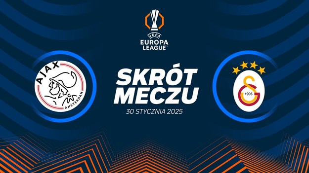 Skrót meczu Ajax Amsterdam - Galatasaray.

Pełne mecze Ligi Europy obejrzeć można w kanałach sportowych Polsatu. 
