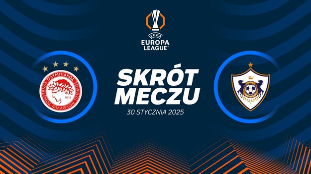 Skrót meczu Olympiakos Pireus - Karabach Agdam.

Pełne mecze Ligi Europy obejrzeć można w kanałach sportowych Polsatu.